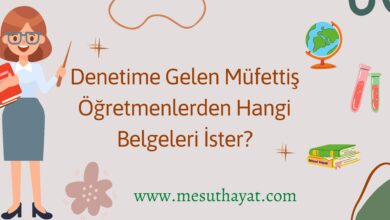 Okula Denetime Gelen Müfettiş Öğretmenlerden Hangi Belgeleri İster? 1 Cream Colorful Welcome to our Classroom Banner