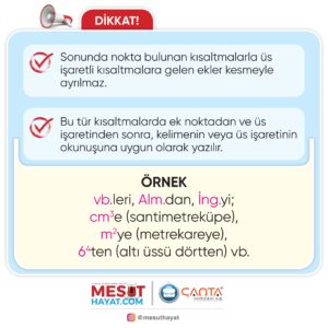 kisaltmalarla ilgili afis