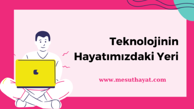 Teknolojinin Hayatımızdaki Yeri